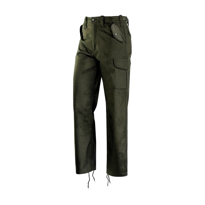 Pantalone Army 6 Tasche Verde senza Zip