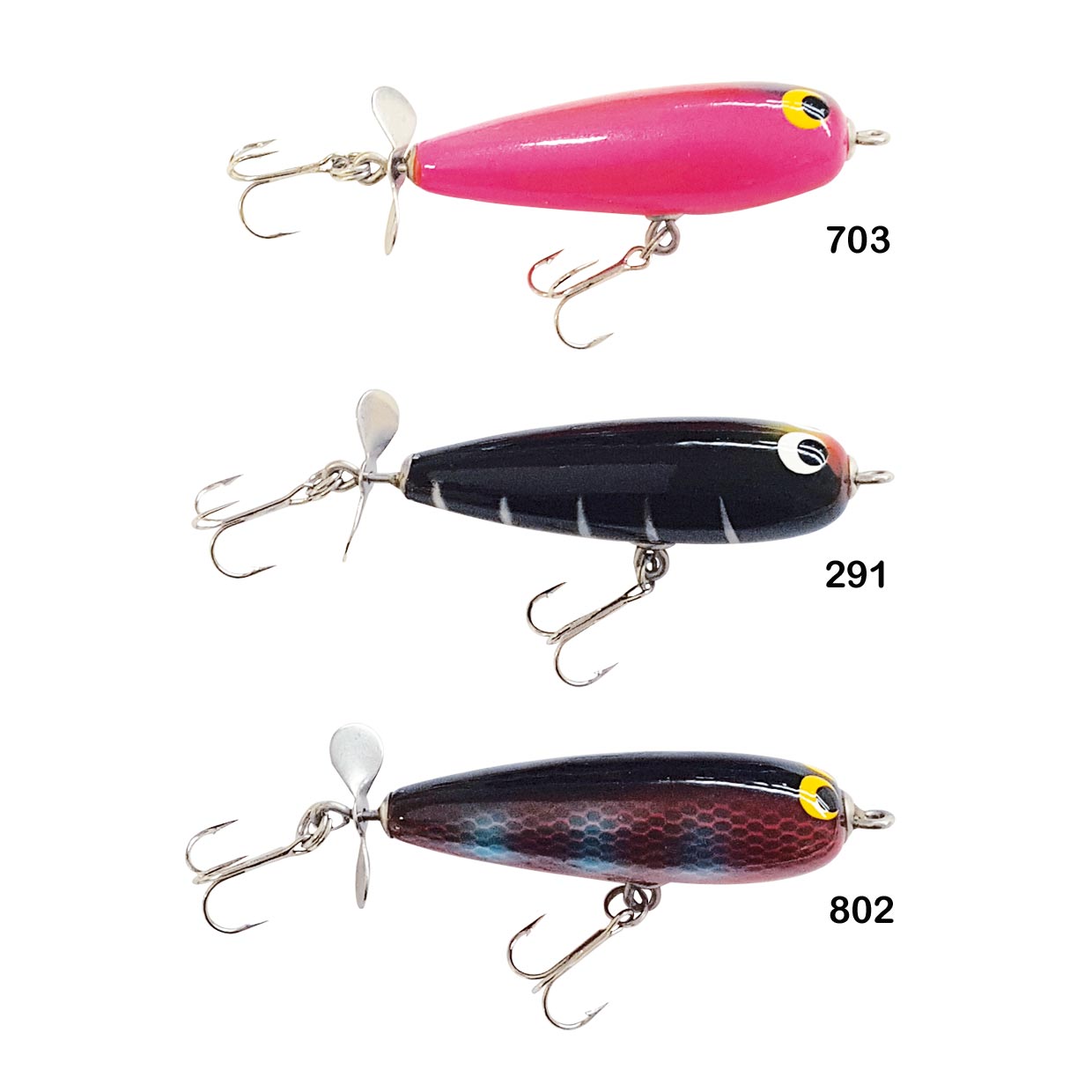 Minnow StrikePro con Elica Floating  gr. 6 - 55 mm