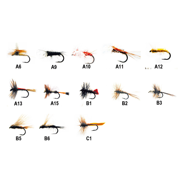 Mosche Galleggianti Dry Flies Amo 14